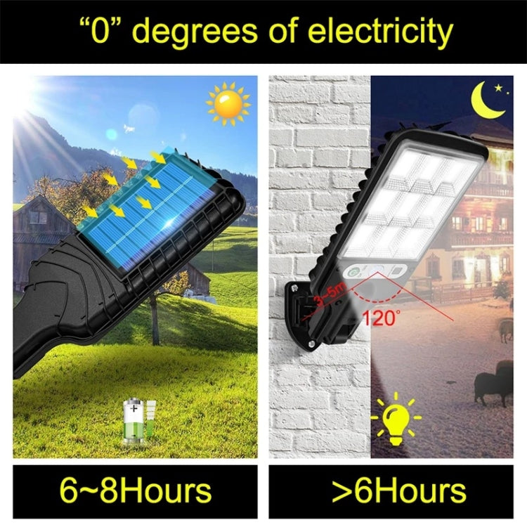 616 Solar Street Light LED Bewegungsinduktionsgartenlicht, Spezifikation: 108 COB mit Fernbedienung