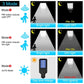 616 Solar Street Light LED Bewegungsinduktionsgartenlicht, Spezifikation: 108 COB mit Fernbedienung