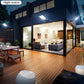 616 Solar Street Light LED Bewegungsinduktionsgartenlicht, Spezifikation: 108 COB mit Fernbedienung