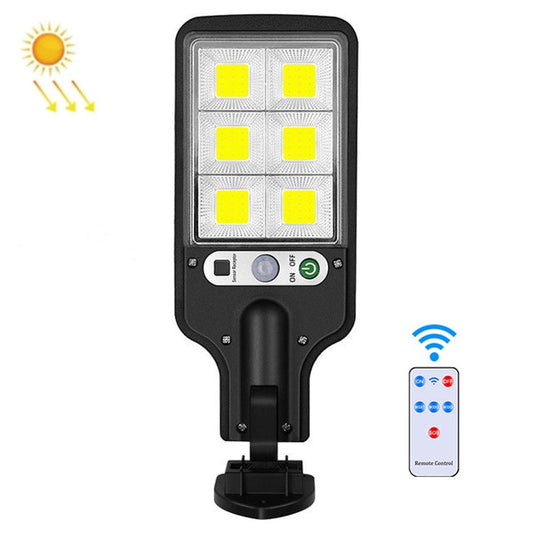Solar Straßenbeleuchtung LED Körpererkennung Gartenlicht, Spezifikation: 616B-72 COB mit Fernbedienung