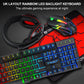 Frendorf | T-WOLF TF-800 4 in 1 Gaming Luminous Tastatur Maus Headset Set (Englische Version)