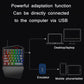 Frendorf | T-WOLF Mobile Gaming Einhandtastatur，Spezifikation： Tastatur + Maus + Thron