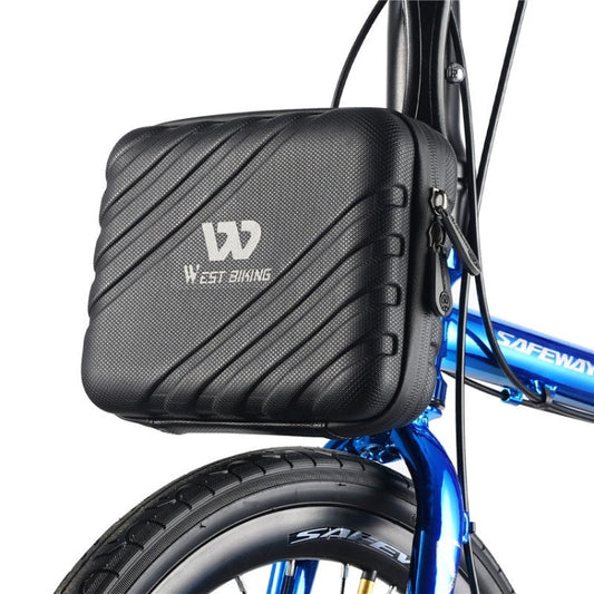 Frendorf | WEST BIKING 2L Faltfahrrad Hartschalen Aufbewahrungstasche (Schwarz)