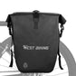 Frendorf | WEST BIKING 25L Mountainbike-Regal Wasserdicht Reflektierender Kamel Tasche( Schwarz)