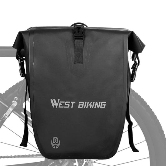 Frendorf | WEST BIKING 25L Mountainbike-Regal Wasserdicht Reflektierender Kamel Tasche( Schwarz)