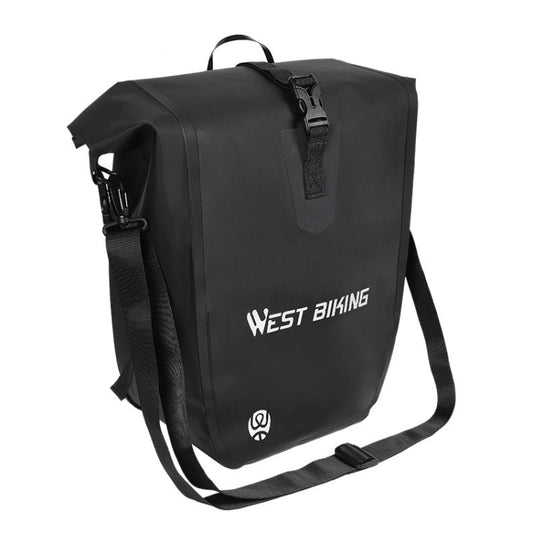 Frendorf | WEST BIKING 25L Mountainbike-Regal Wasserdicht Reflektierender Kamel Tasche( Schwarz)