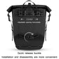 Frendorf | WEST BIKING 25L Mountainbike-Regal Wasserdicht Reflektierender Kamel Tasche( Schwarz)