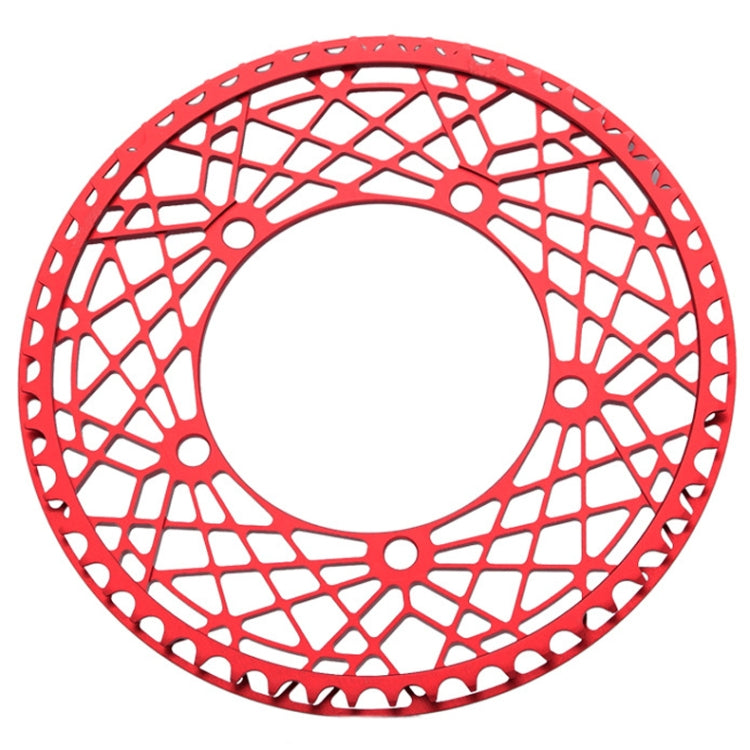 Frendorf | WEST BIKING Klapprad Aluminiumlegierung Wasserdicht Kurbelgarnitur, Farbe: 58T （Rot）