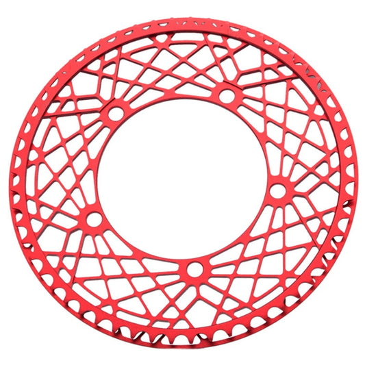Frendorf | WEST BIKING Klapprad Aluminiumlegierung Wasserdicht Kurbelgarnitur, Farbe: 58T （Rot）