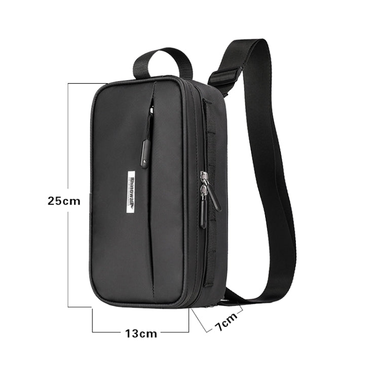 Frendorf | Rhinowalk X21921 2.5L Wasserdichte Fahrrad Fronthängertasche, Farbe: Wasserabweisend (Mattgrün)