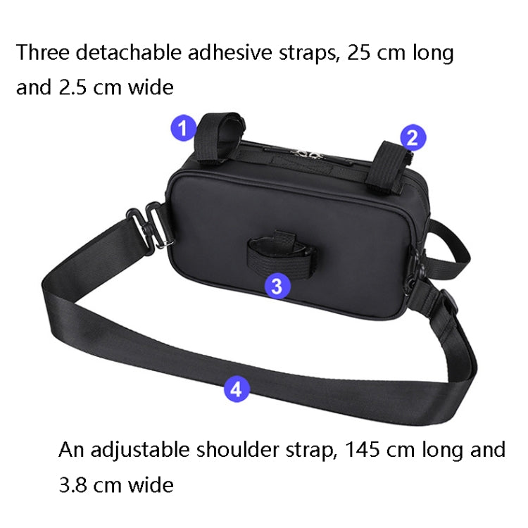 Frendorf | Rhinowalk X21921 2.5L Wasserdichte Fahrrad Fronthängertasche, Farbe: Wasserabweisend (Mattgrün)