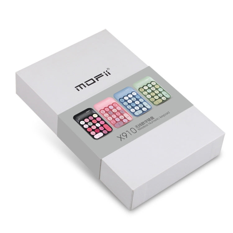 Frendorf | MOFii X910 2.4G 18 Tasten 1600 DPI Wireless Zahlenblock (Schwarz)