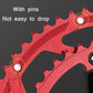 Frendorf | WEST BIKING YP0719273 Rennrad 56T-44T Doppel-Scheiben-Aluminiumlegierung Gänge (Schwarz)