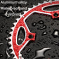 Frendorf | WEST BIKING YP0719273 Rennrad 56T-44T Doppelscheiben Aluminiumlegierung Gänge(Rot)