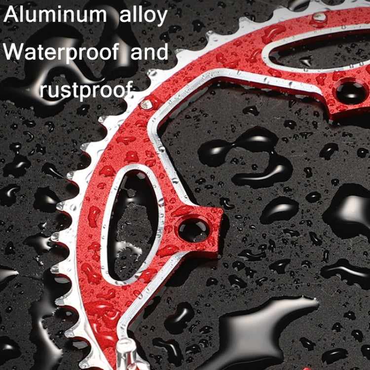Frendorf | WEST BIKING YP0719273 Rennrad 56T-44T Doppelscheiben Aluminiumlegierung Gänge(Rot)