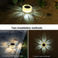 Solar Outdoor Blumenmuster Wandlicht Gartenlandschaft (Weißes Licht)