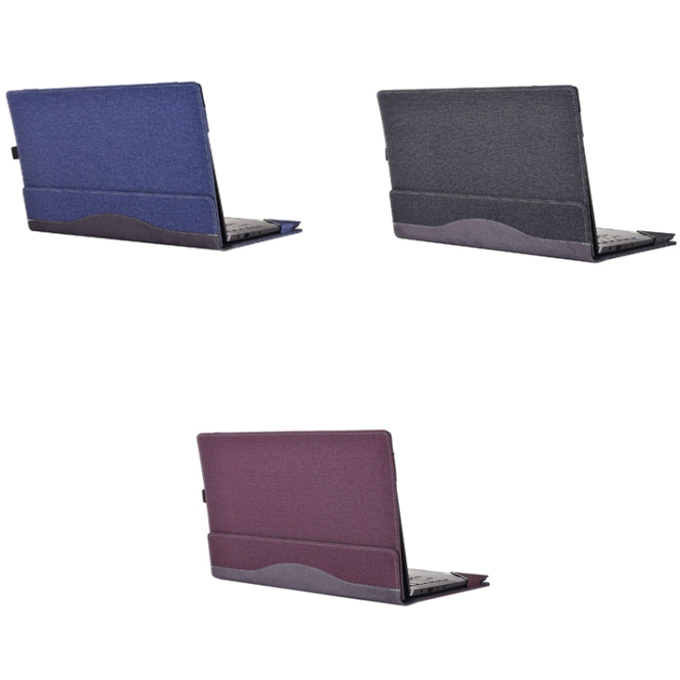 Frendorf | PU-Leder-Laptop-Schutzsleve für HP Spectre X360 15-EB (Blau)