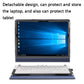 Frendorf | PU-Leder Laptop-Schutzhülle für Microsoft Surface Book 3 15 Zoll (Gentleman Grau)