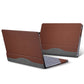 Frendorf | 13,5 Zoll Multifunktionale PU-Leder Laptop-Hülle für Microsoft Surface Laptop 1/2/3/4 (Business Braun)