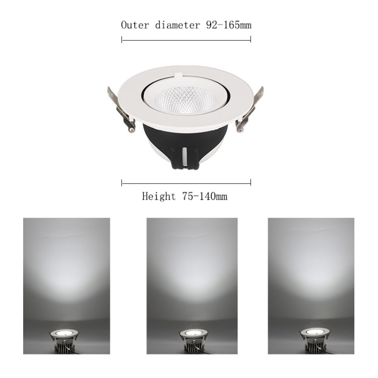 35w Cutout 150mm LED Vollspektrum Pflanzenwachstumslicht