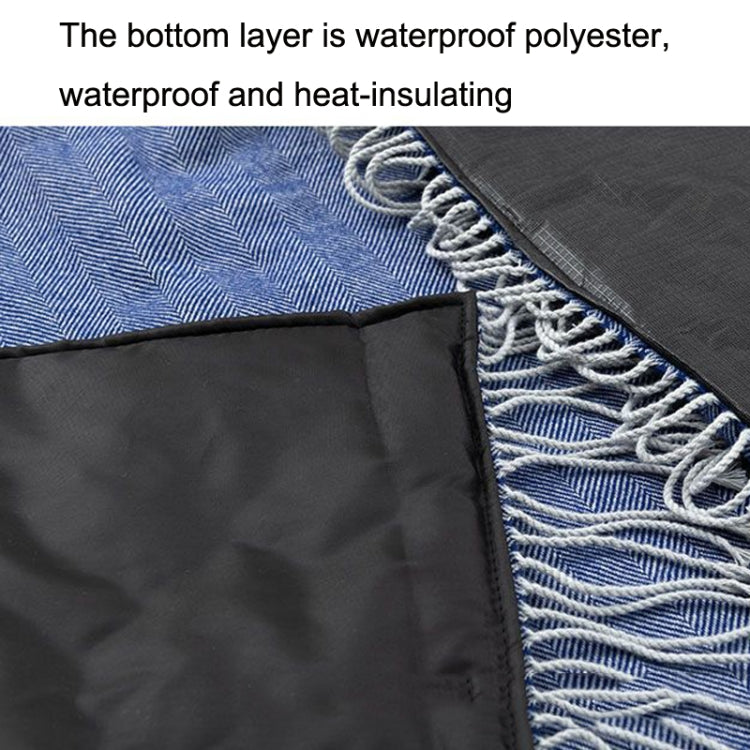 Frendorf | FWP Wasserfest Dicke Quaste Picknick Matte, Größe: 200x150cm (Kaffee)