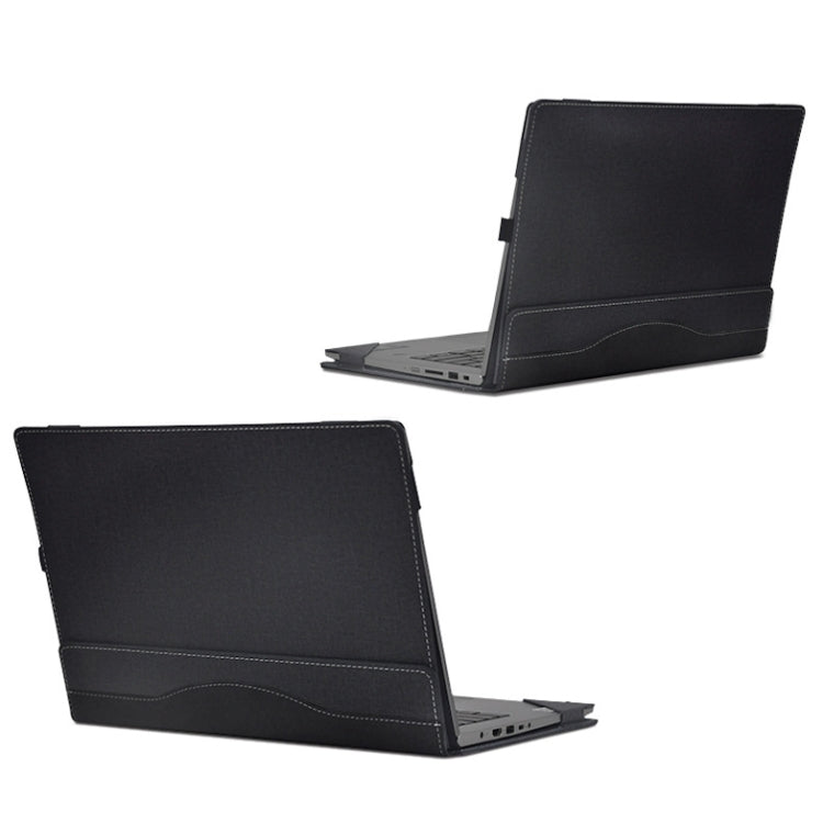 Frendorf | PU-Leder-Laptop-Hülle für HP Spectre X360 13-AW 13.3 (Schwarz)
