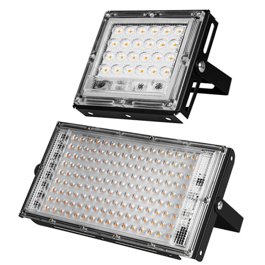 LED Pflanzenlicht Vollspektrum Wasserdichter Wachstumslicht EU Stecker 144 Perlen 200W