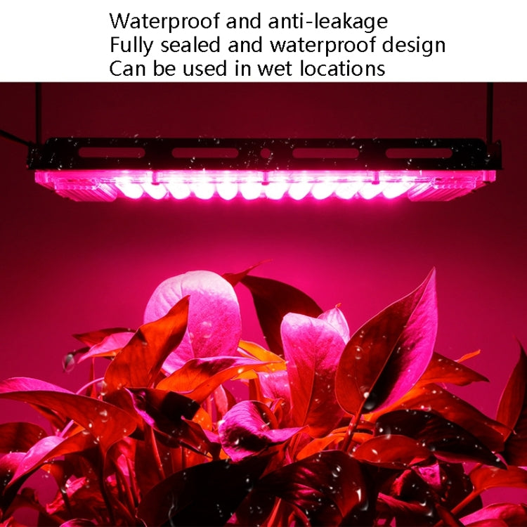 LED Pflanzenlicht Vollspektrum Wasserdichter Wachstumslicht EU Stecker 144 Perlen 200W
