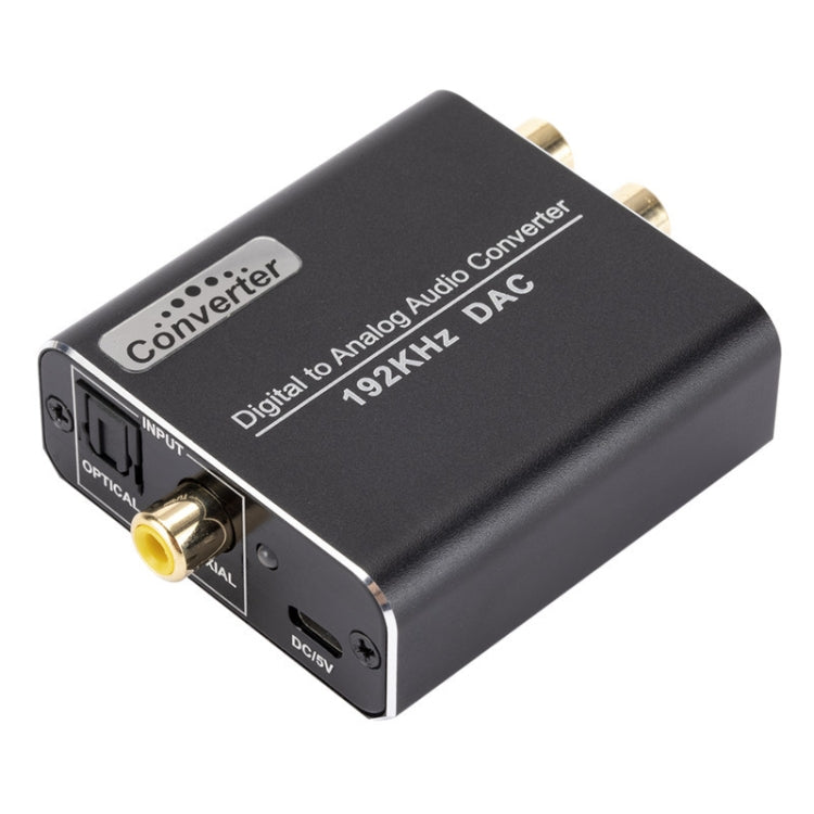 Frendorf | YP018 Digital-zu-Analog-Audio-Konverter Host+USB-Kabel+Glasfaserkabel+Koaxialkabel