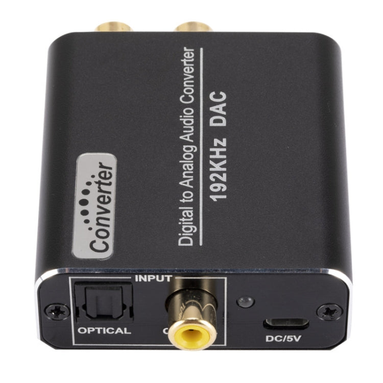 Frendorf | YP018 Digital-zu-Analog-Audio-Konverter Host+USB-Kabel+Glasfaserkabel+Koaxialkabel
