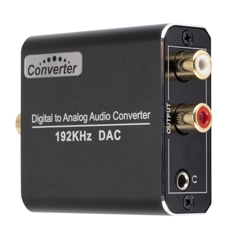 Frendorf | YP018 Digital-zu-Analog-Audio-Konverter Host+USB-Kabel+Glasfaserkabel+Koaxialkabel