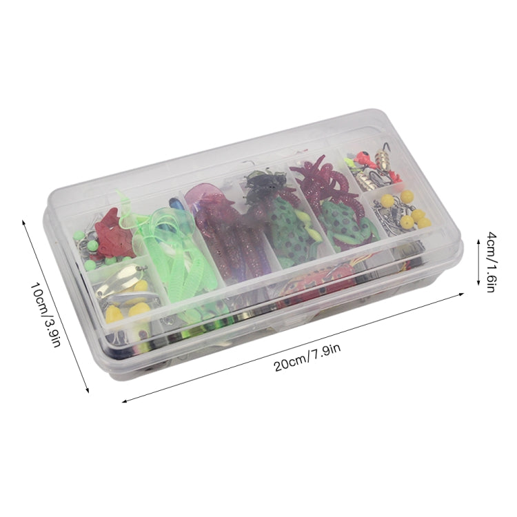 Frendorf | 141 PCS / Set Straßen-Tintenfisch-Haken-Zubehör-Set