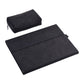 Frendorf | 13 Zoll Leder Tablet Schutzhülle für Microsoft Surface Pro X, Farbe: Schwarz + Power Bag