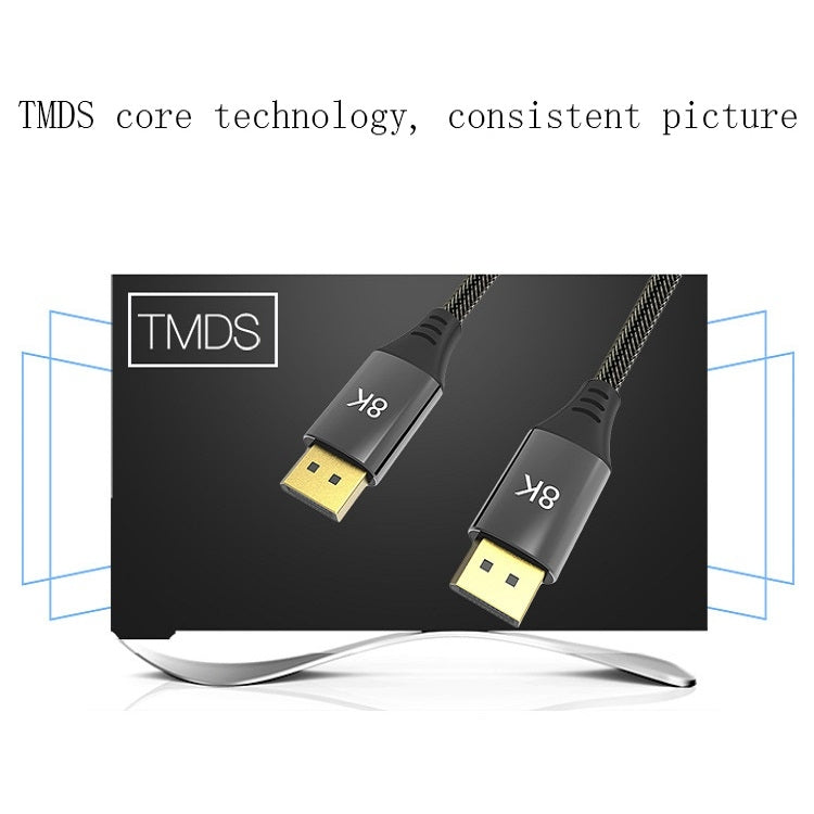 Frendorf | 10m DP1.4 Version 8K DisplayPort Male zu Male Computer Monitor HD-Kabel