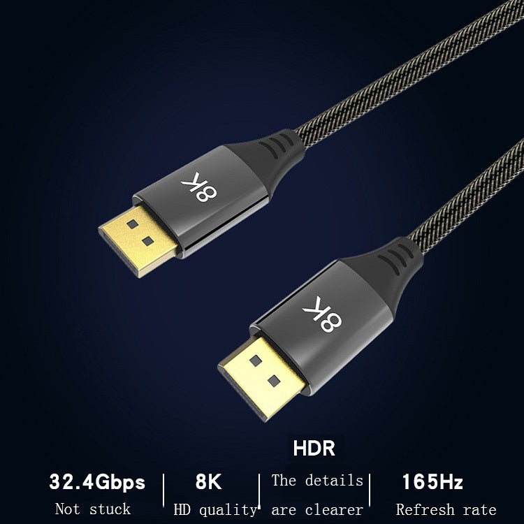 Frendorf | 10m DP1.4 Version 8K DisplayPort Male zu Male Computer Monitor HD-Kabel