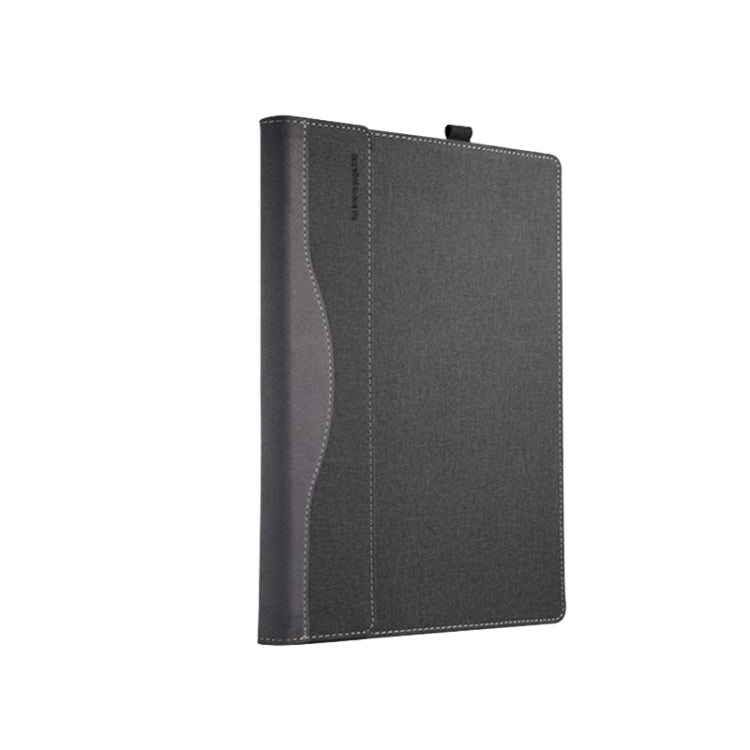 Frendorf | Laptop-Leder-Anti-Fall-Schutzcase für Lenovo YOGA 14s 2021 (Grau Kobalt Blau)