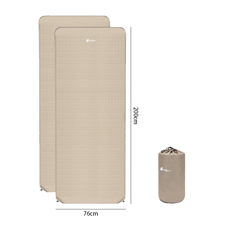 Frendorf | CHANODUG CD-4059 Outdoor Camping Weitentz Zelt Aufblasbare Schlafmatte (Aprikose)