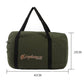 Frendorf | CHANODUG FX-8309 Camping Warm Umschlag Stil Schlafsack (Grün)