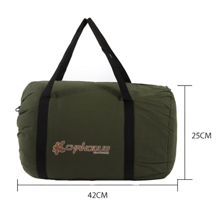 Frendorf | CHANODUG FX-8309 Camping Warm Umschlag Stil Schlafsack (Grün)