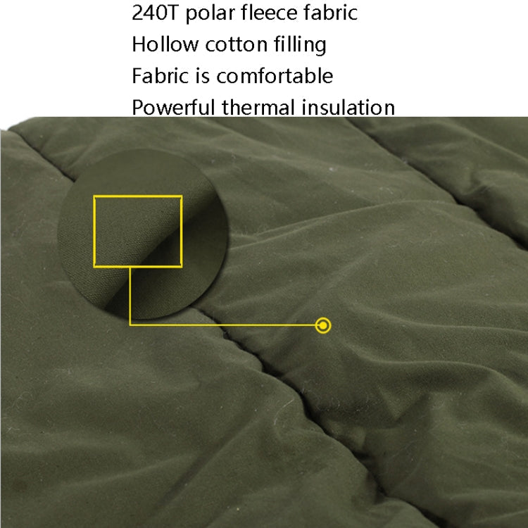 Frendorf | CHANODUG FX-8309 Camping Warm Umschlag Stil Schlafsack (Grün)