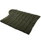 Frendorf | CHANODUG FX-8309 Camping Warm Umschlag Stil Schlafsack (Grün)