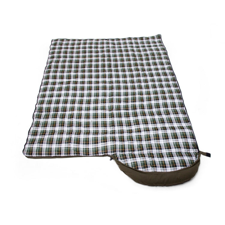 Frendorf | CHANODUG FX-8309 Camping Warm Umschlag Stil Schlafsack (Grün)