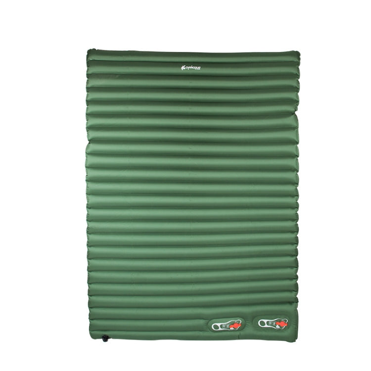 Frendorf | CHANODUG 4028 Outdoor Camping Doppel-TPU Aufblasbare Matratze (Grün)