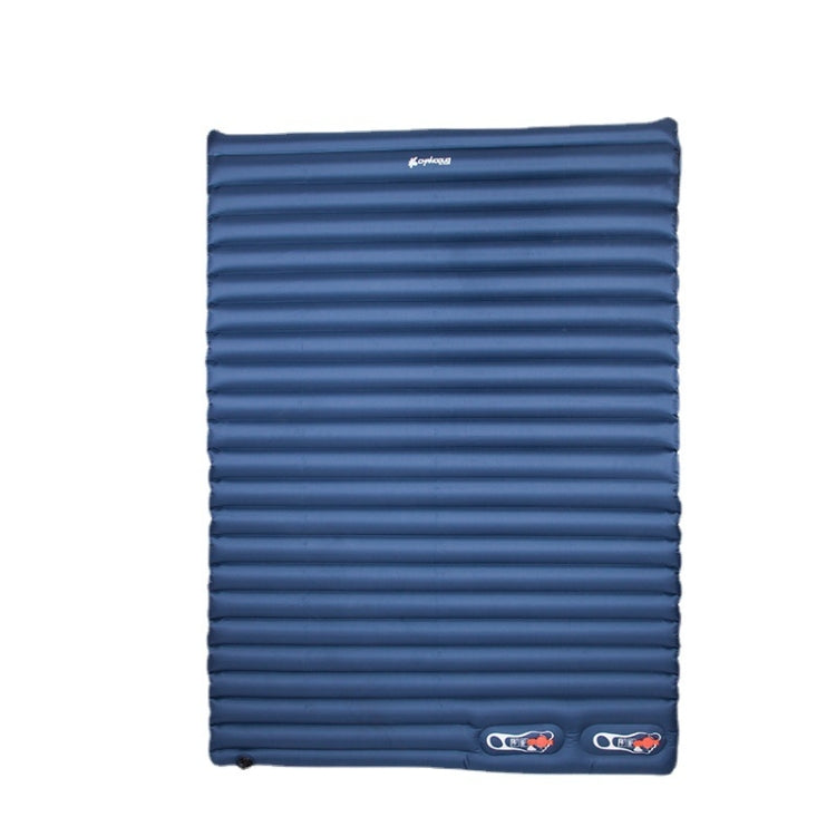 Frendorf | CHANODUG 4028 Outdoor Camping Doppel-TPU aufblasbare Matratze (Blau)