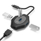 Frendorf | 2 PCS PD Schnelllade-Multi-Port-USB-Dockingstation, Anzahl der Anschlüsse: T1303 Type-C zu PD3.0+1xUSB3.0+3xUSB2.0