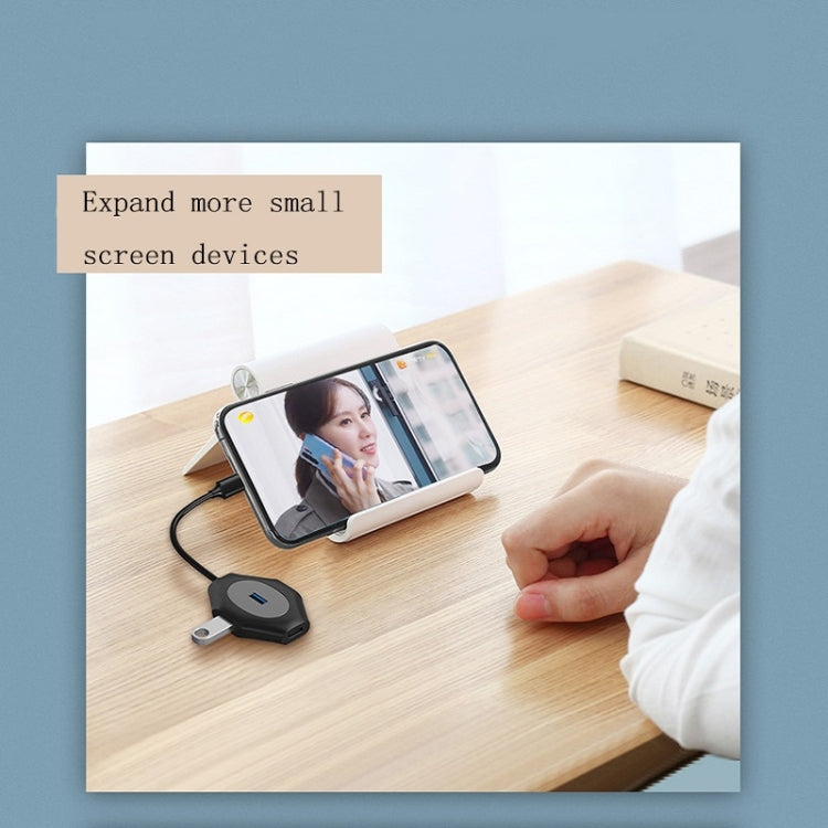 Frendorf | 2 PCS PD Schnelllade-Multi-Port-USB-Dockingstation, Anzahl der Anschlüsse: T1303 Type-C zu PD3.0+1xUSB3.0+3xUSB2.0