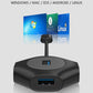 Frendorf | 2 PCS PD Schnelllade-Multi-Port-USB-Dockingstation, Anzahl der Anschlüsse: T1303 Type-C zu PD3.0+1xUSB3.0+3xUSB2.0