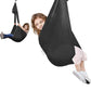Frendorf | Kinder Elastische Hängematte Indoor Outdoor Schaukel, Größe: 1x2,8m (Schwarz)