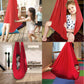 Frendorf | Kinder Elastische Hängematte Indoor Outdoor Schaukel, Größe: 1x2,8m (Schwarz)