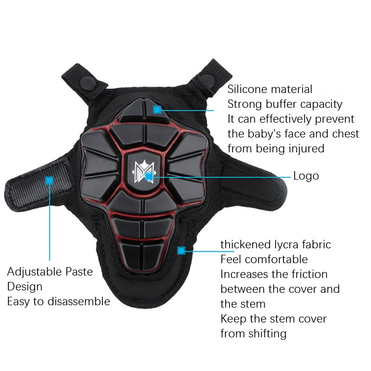 Frendorf | Meroca Kinder Balance Bike Handle Schutzhülle (Schwarz Blau)